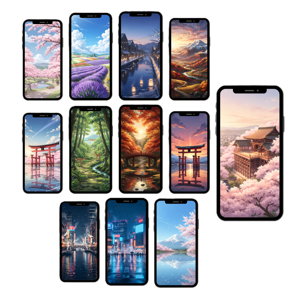 Anime Wallpapers Original anime-style wallpapers inspired by seasons, and iconic landmarks. Available for phones, desktops, and more.